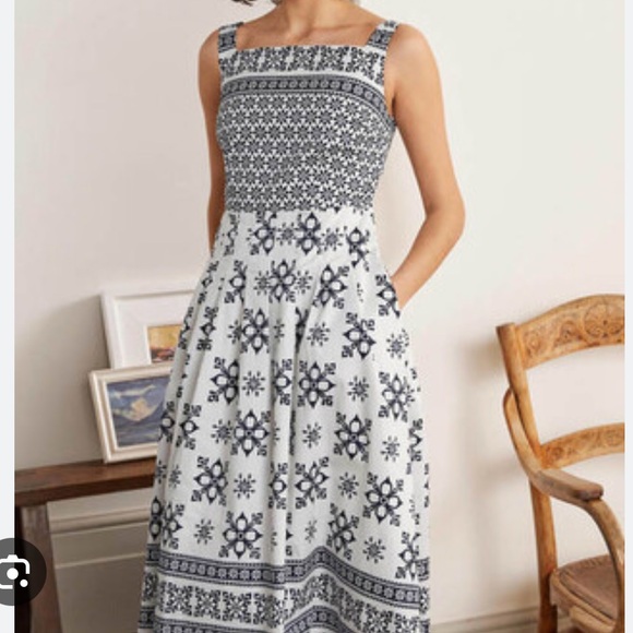 Boden Dresses & Skirts - Boden Aubrey cotton midi dress Sz 4